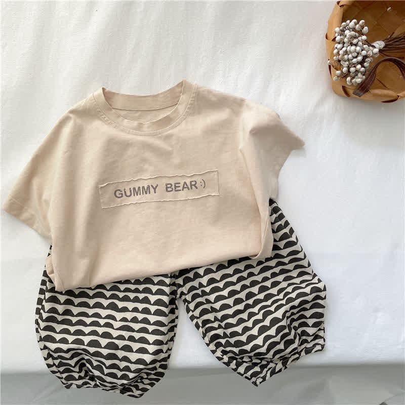 GUMMY BEAR Kid Letter Patch T-Shirt - image 7