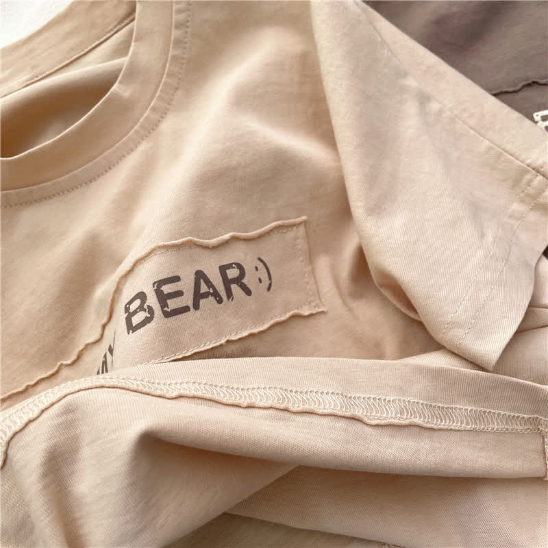 GUMMY BEAR Kid Letter Patch T-Shirt - image 4