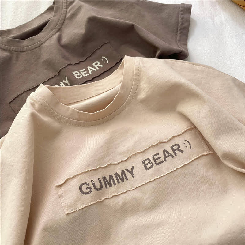 GUMMY BEAR Kid Letter Patch T-Shirt - image 3