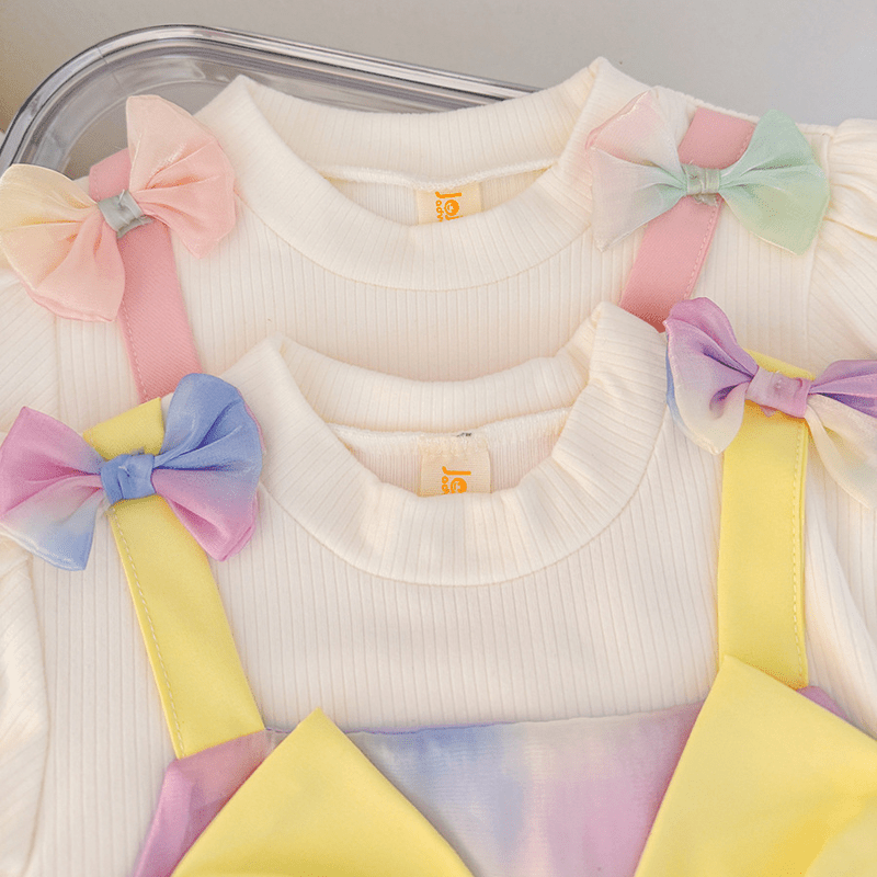 Baby Toddler Lovely Bow Charming Dress - image 3