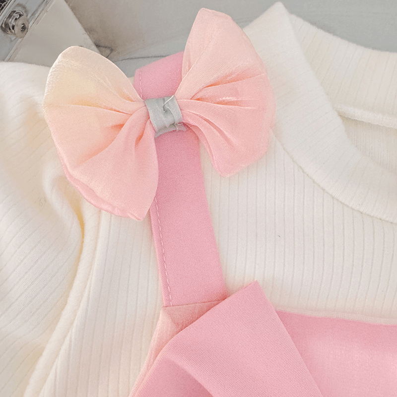 Baby Toddler Lovely Bow Charming Dress - image 6
