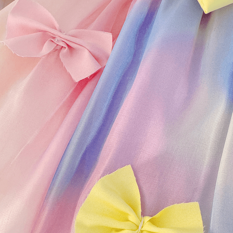 Baby Toddler Lovely Bow Charming Dress - image 8