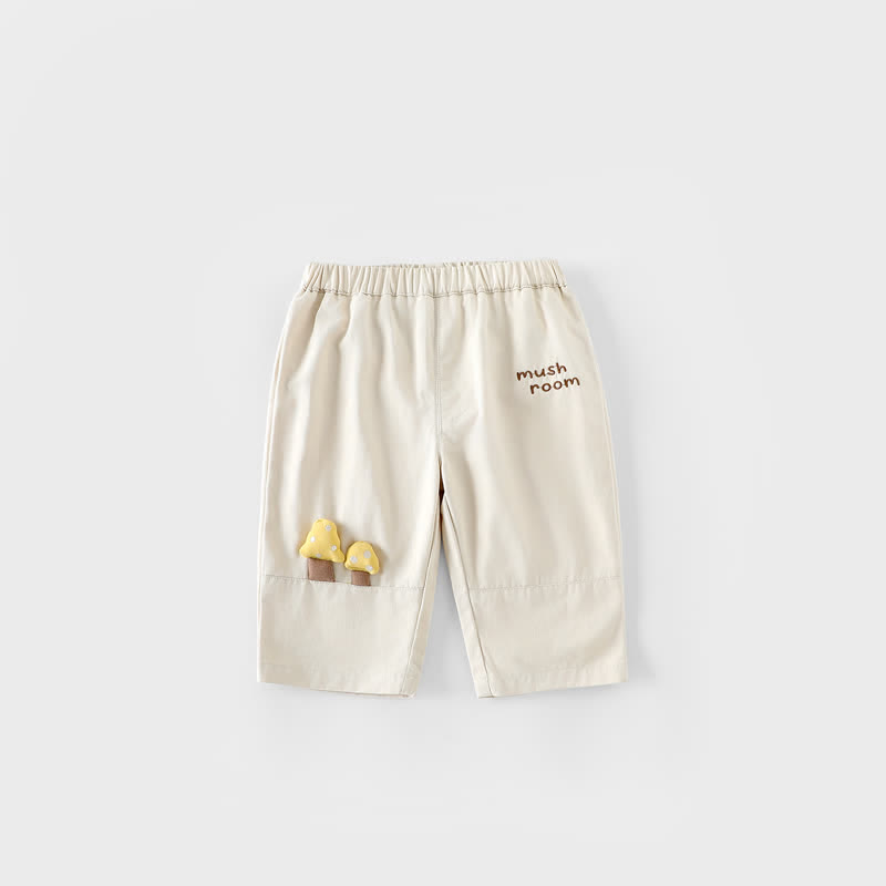 MUSHROOM Baby Lovely Loose Pants - Beige - 3-5T - image 7