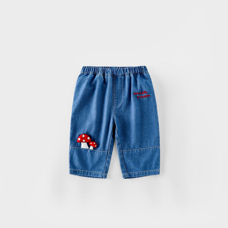 MUSHROOM Baby Lovely Loose Pants - Blue - 3-5T - image 2