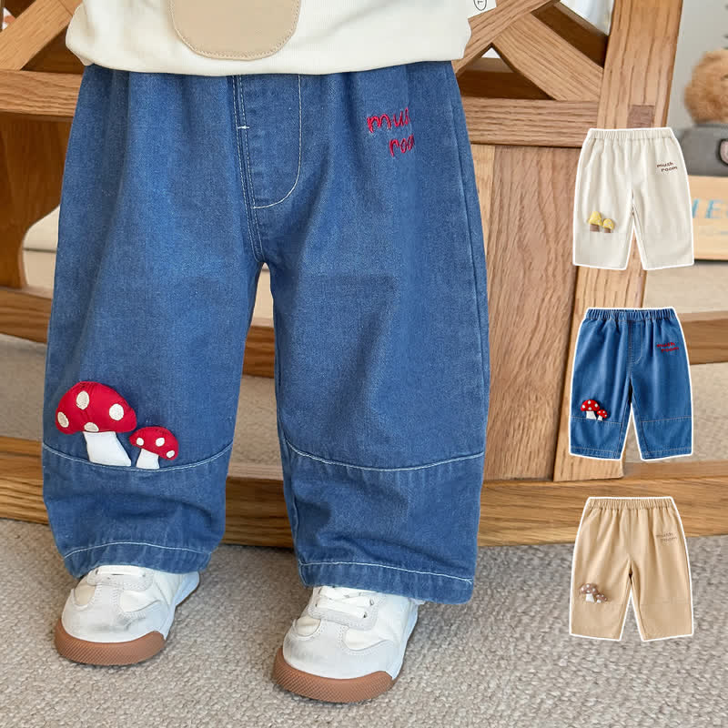 MUSHROOM Baby Lovely Loose Pants - image 1