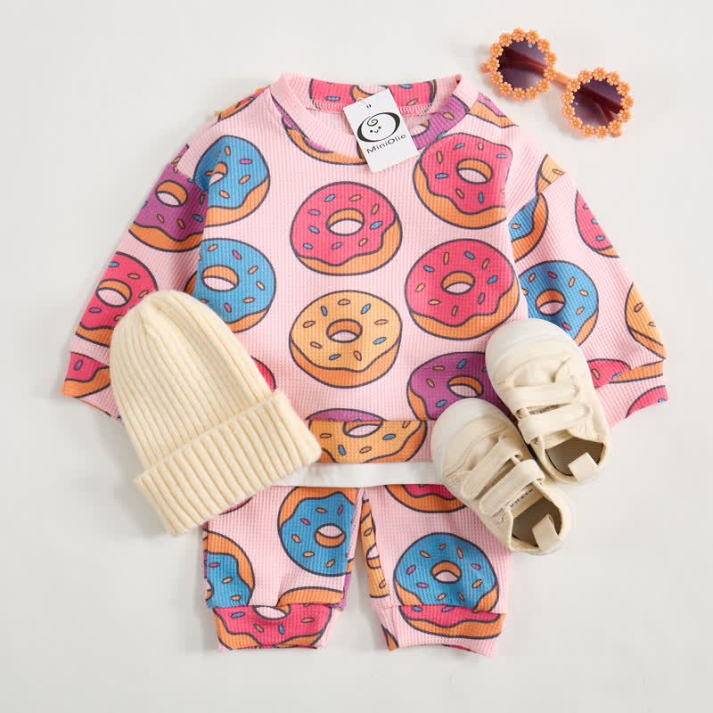 Baby Pink Donut 2-piece Set  - image 2