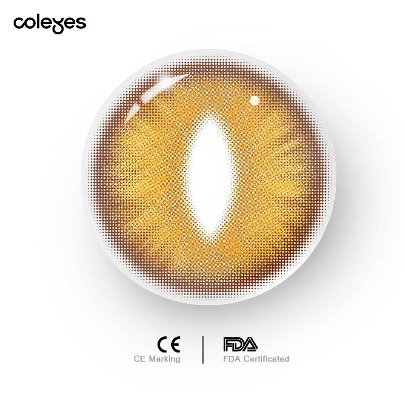 Coleyes Dragon Soul Brown Pro Axis Lock Cosplay Farbkontaktlinsen | 2er-Pack (1-Tages-Kontaktlinsen) - image 4