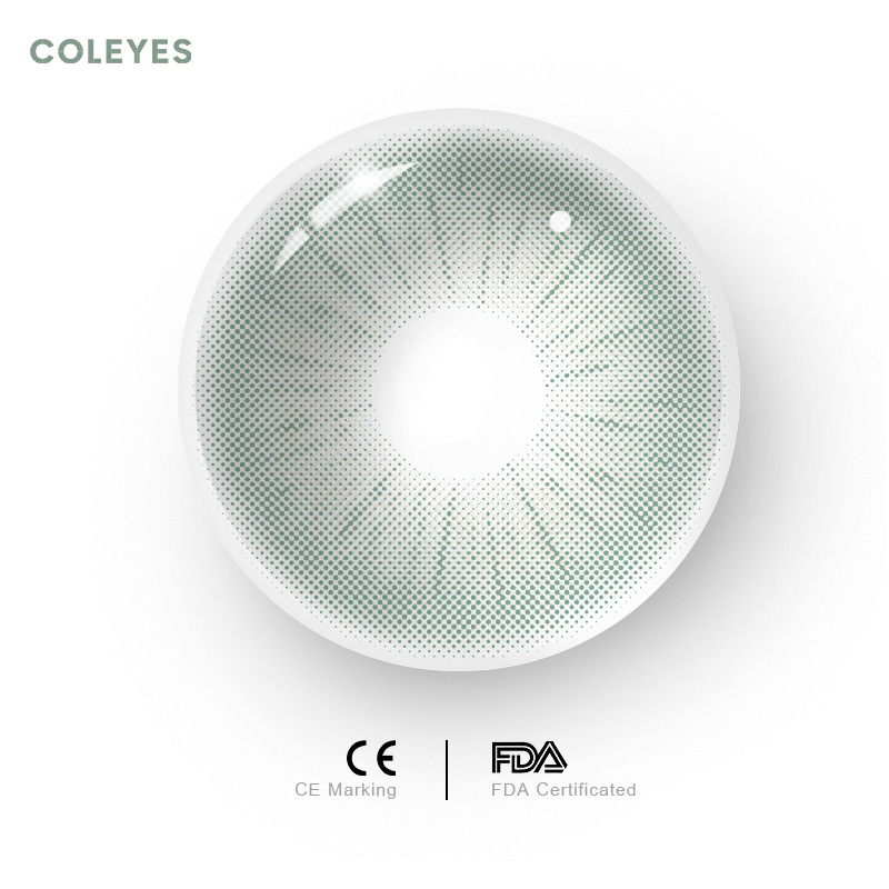 Coleyes Crystal Green Men Colored Contacts - image 2