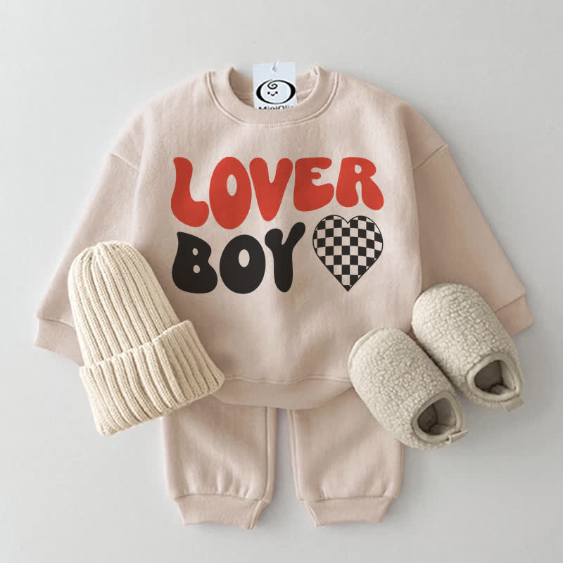 LOVER BOY Baby 2-piece Beige Set - Beige - 2-3T - image 1