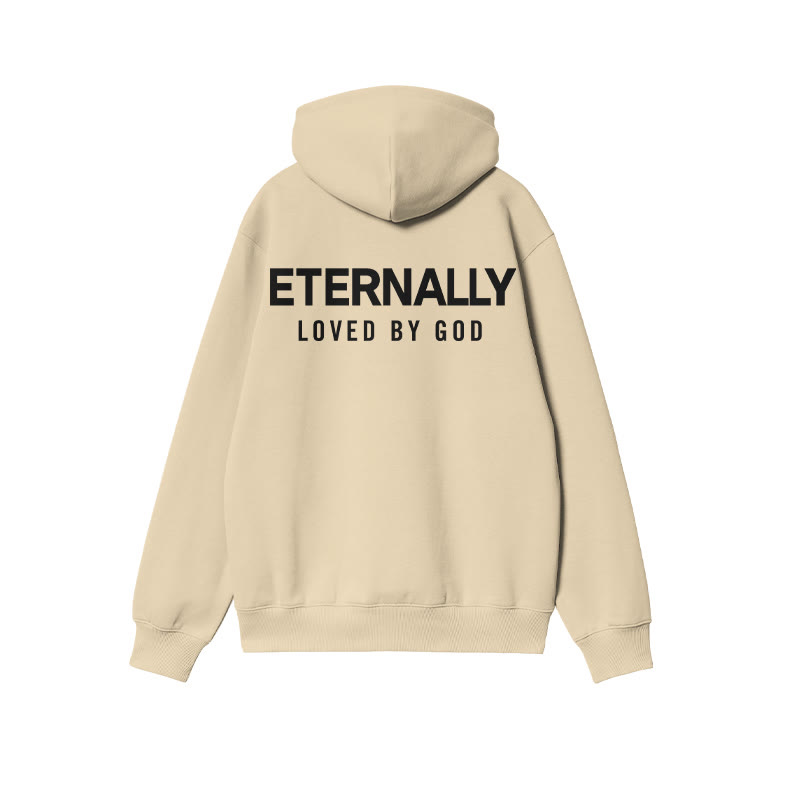 Eternally Loved By God Print Hoodie - image 1