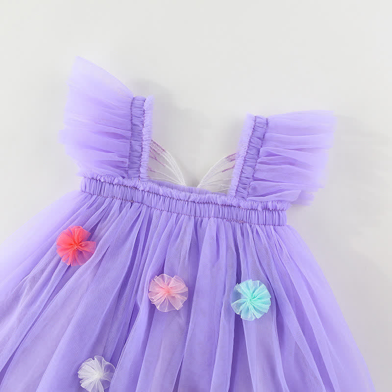 Toddler Butterfly Wings Tulle Dress - image 33