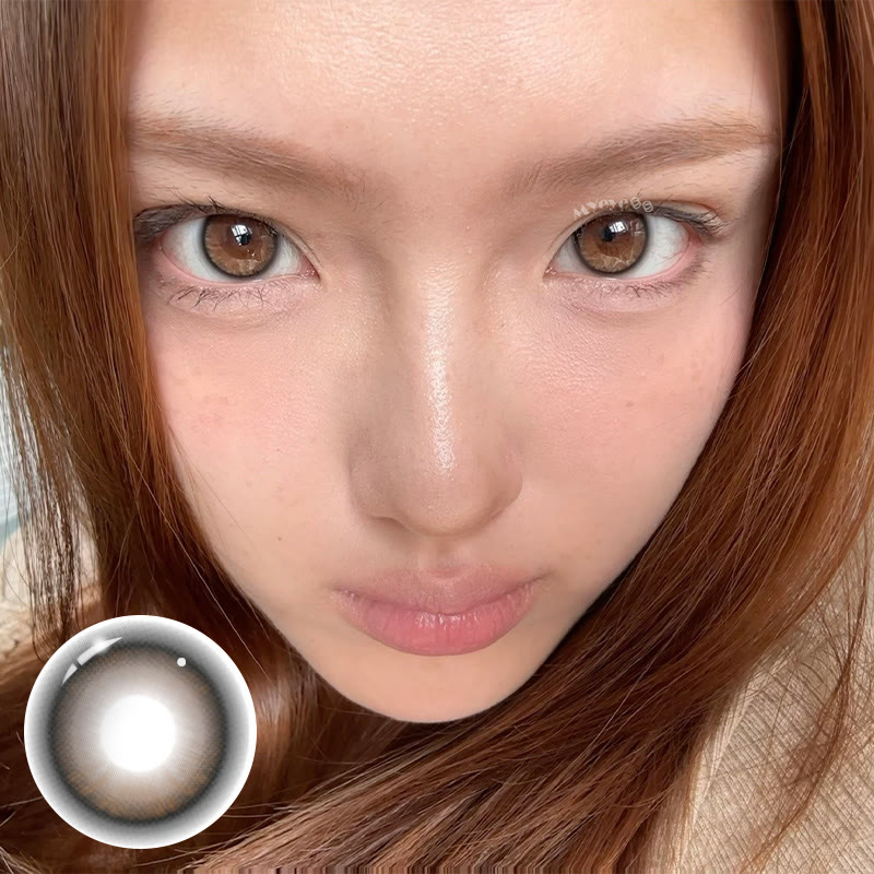 MYEYEBB Bare Hazel Prescrition Colored Contact Lenses | 6 Months - image 2