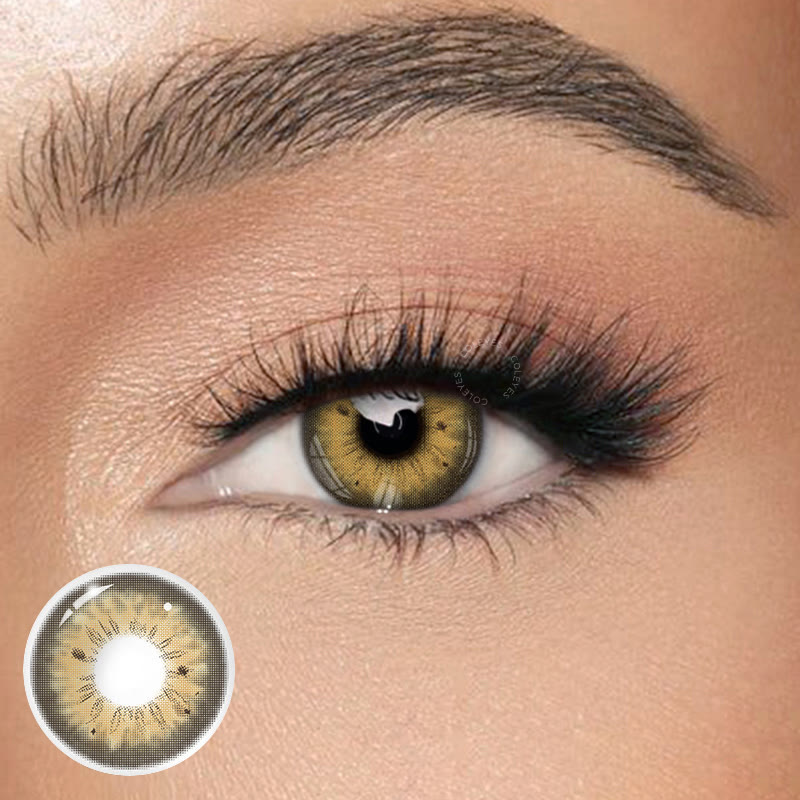 Coleyes Stunna Brown Yearly Prescription Colored Contacts - image 1
