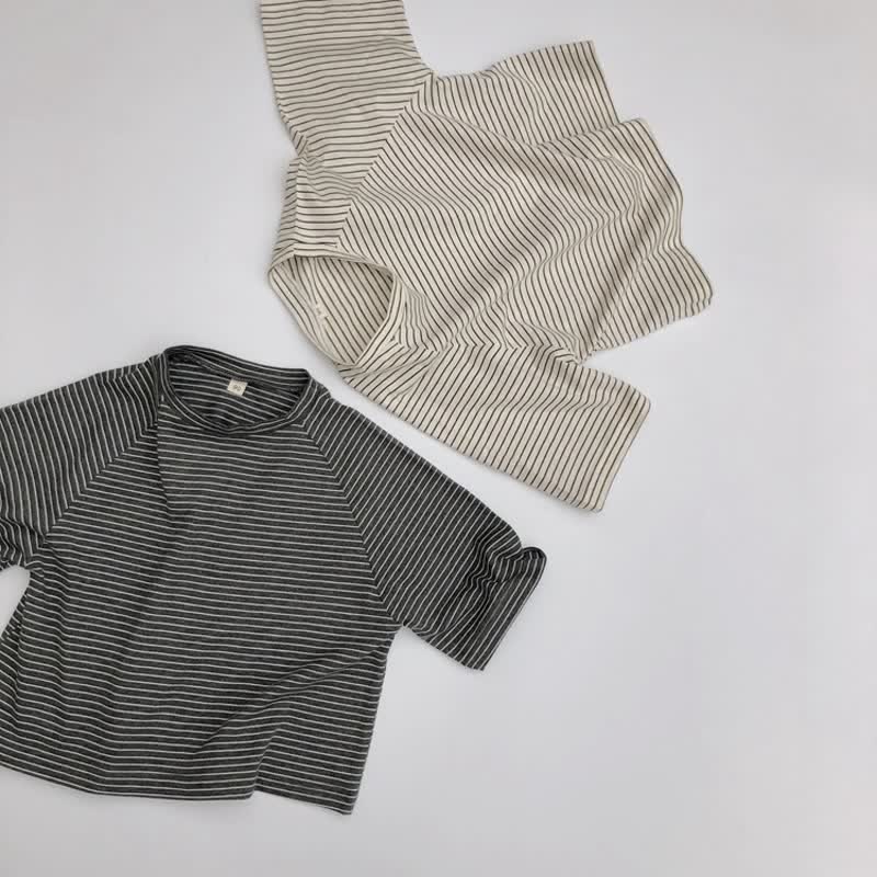 Toddler Pinstripes Half-sleeve T-Shirt - image 7