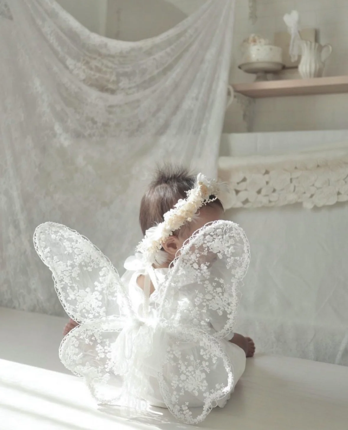 Floral With Embroidery Back Accessory - image 11