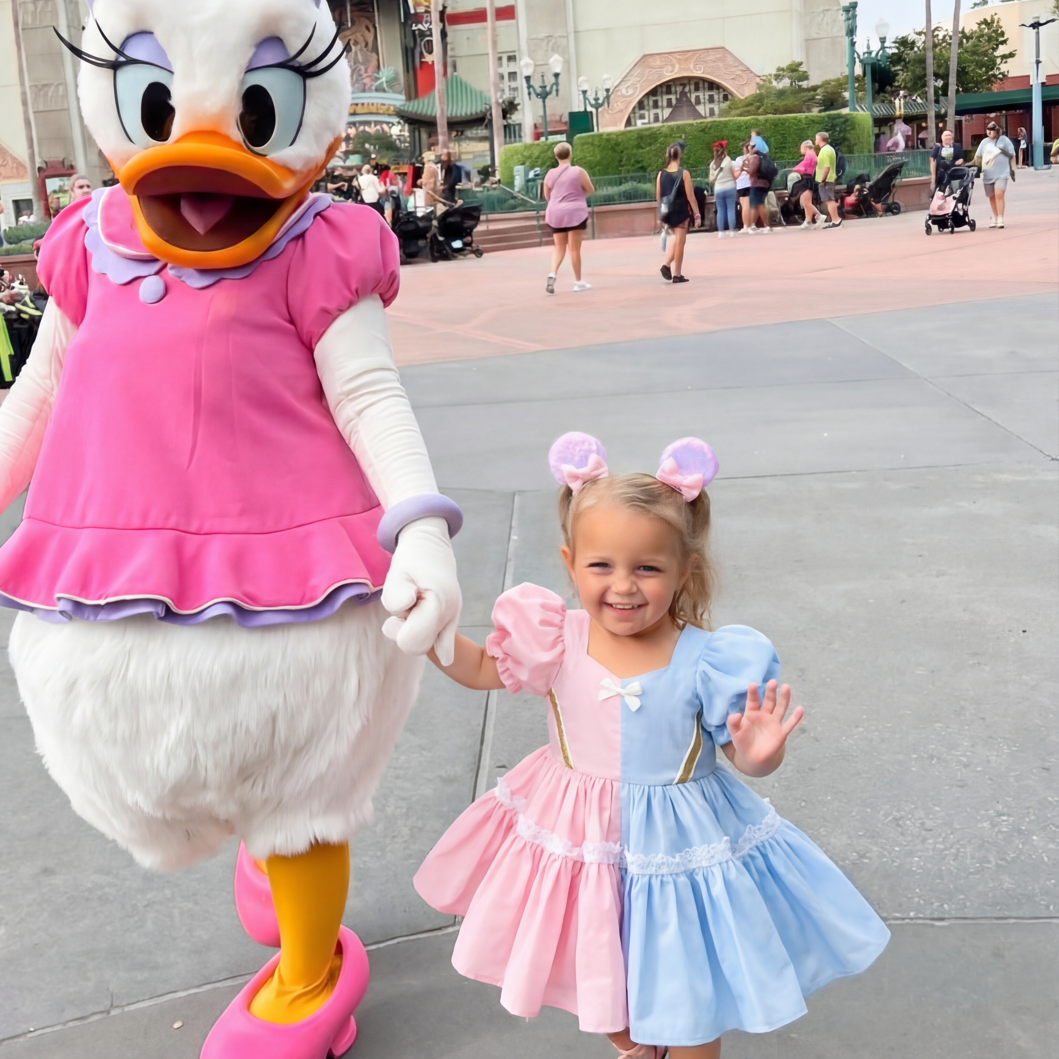 Cotton Split Joint Short Sleeve Midi Dresses - image 5