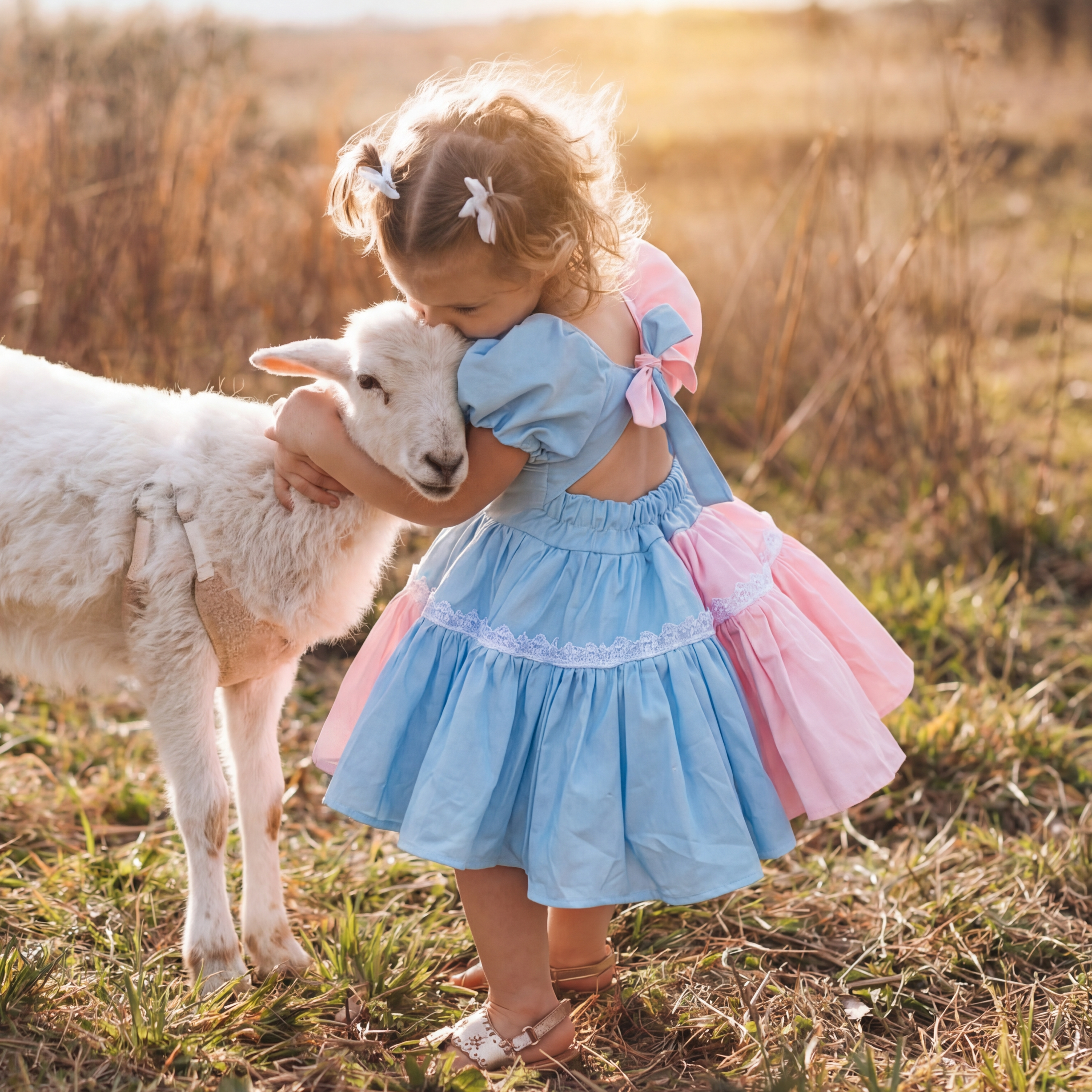 Cotton Split Joint Short Sleeve Midi Dresses - image 2