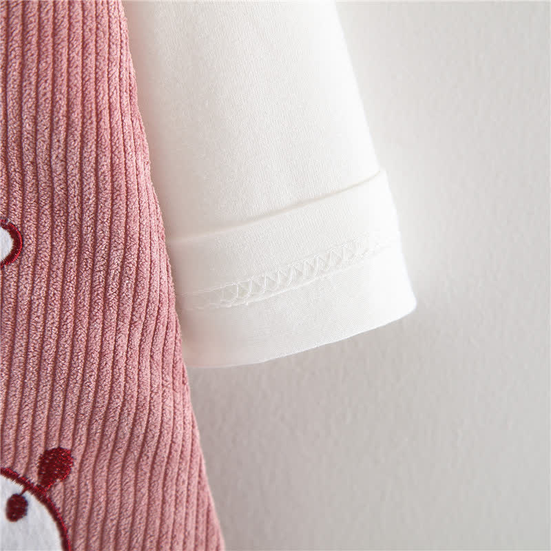 Baby 2-Piece Giraffe Corduroy Sweet Set - image 9