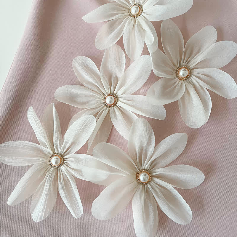 Toddler 3D Flower Sleeveless Graceful Dress - image 14