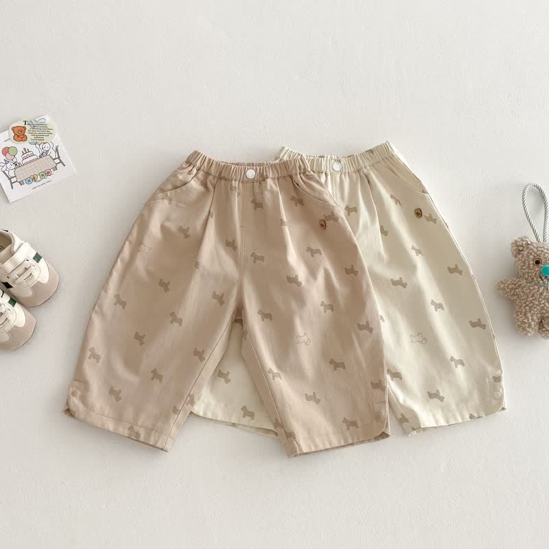 Baby Allover Cute Horse Casual Pants - image 1