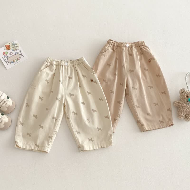 Baby Allover Cute Horse Casual Pants - image 2