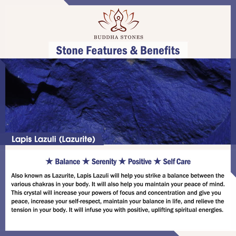 Collana con ciondolo a forma di fiore di loto in argento sterling 925 con pietre di Buddha, lazurite, collane e pendenti BS 1