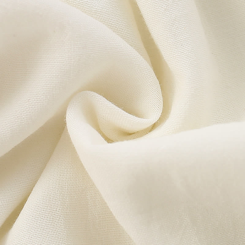 Toddler Solid Color White Princess Dress - image 7