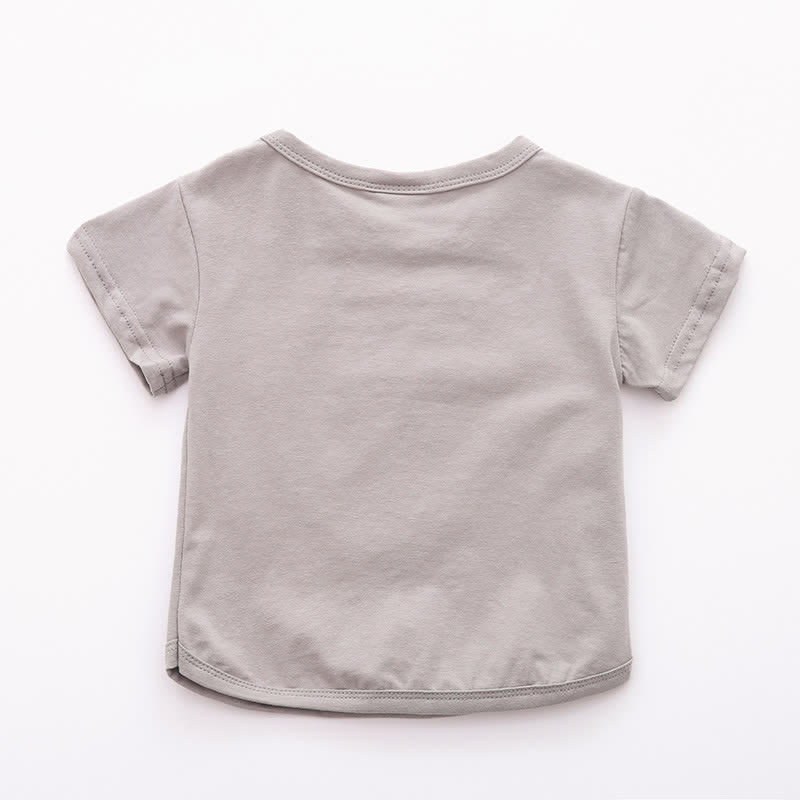 Baby Toddler Girl Solid Color T-Shirt - image 16