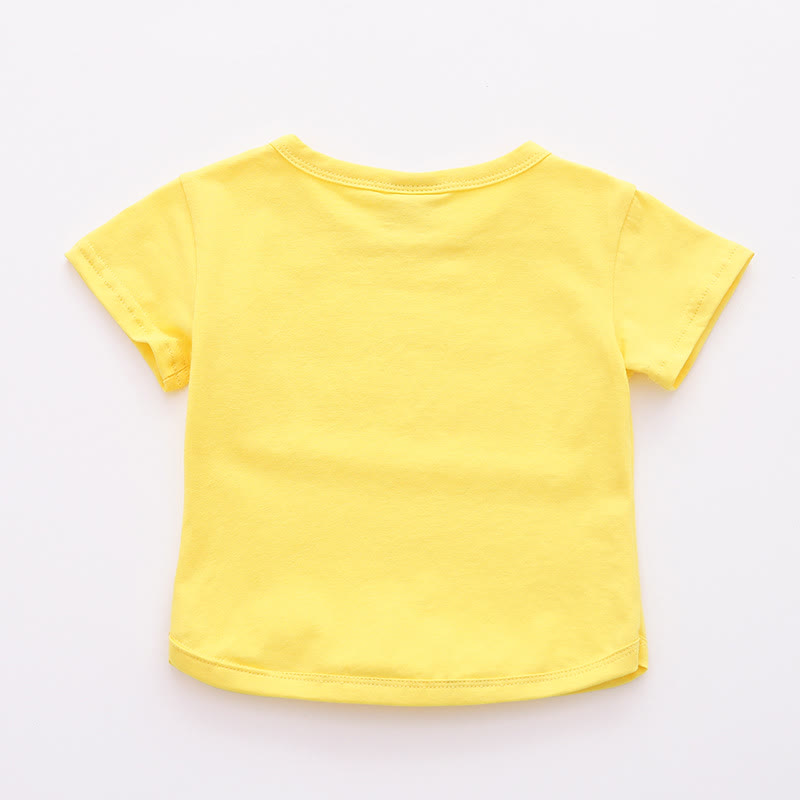 Baby Toddler Girl Solid Color T-Shirt - image 14