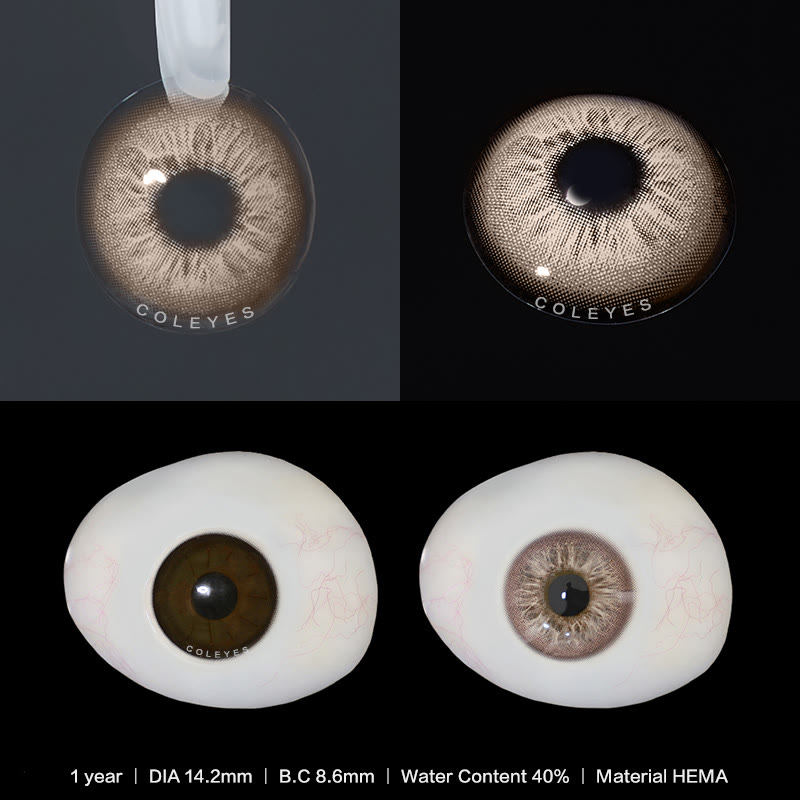 Coleyes No Makeup Friday Brown Men Colored Contacts - image 4