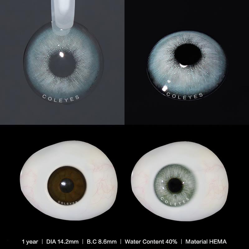 Coleyes Crystal Green Men Colored Contacts - image 7