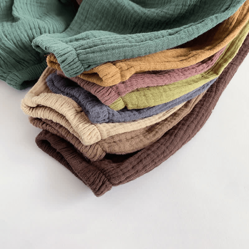 Toddler Boy Retro Solid Color Casual Pants - image 14