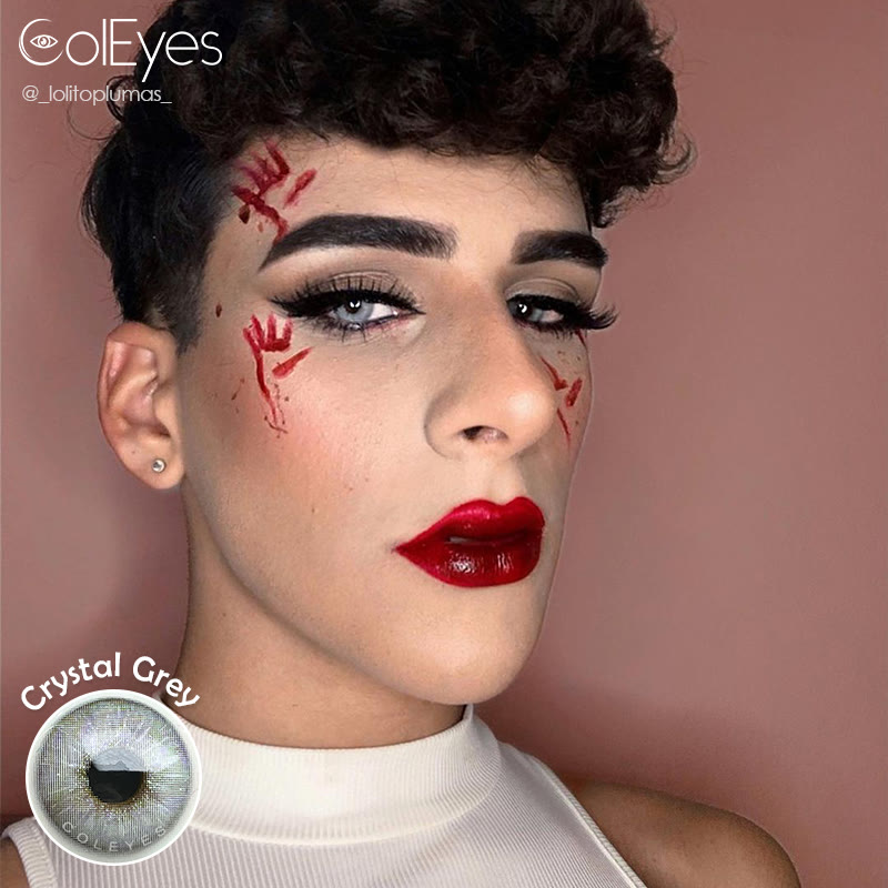 Coleyes Crystal Grey Men Colored Contacts - image 4