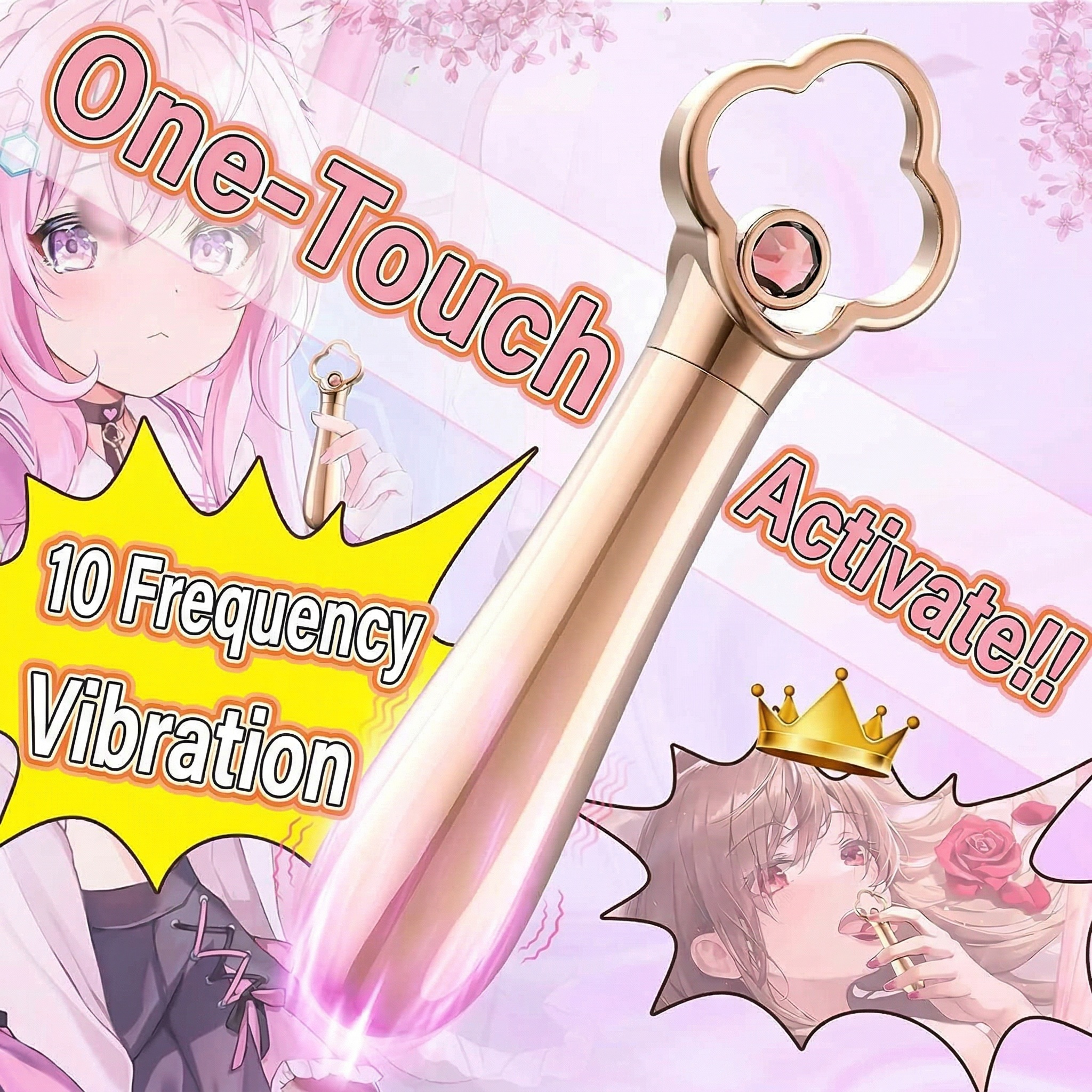 The Luxe Petite Gold Wand - image 6