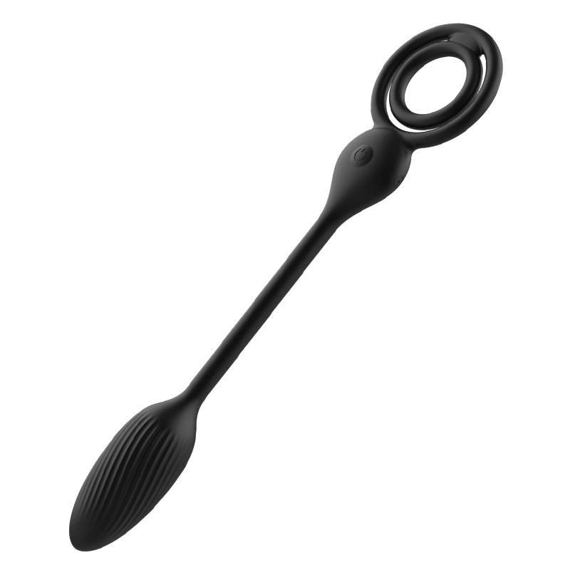 Vibrating Cock Ring Balls Massager - image 3