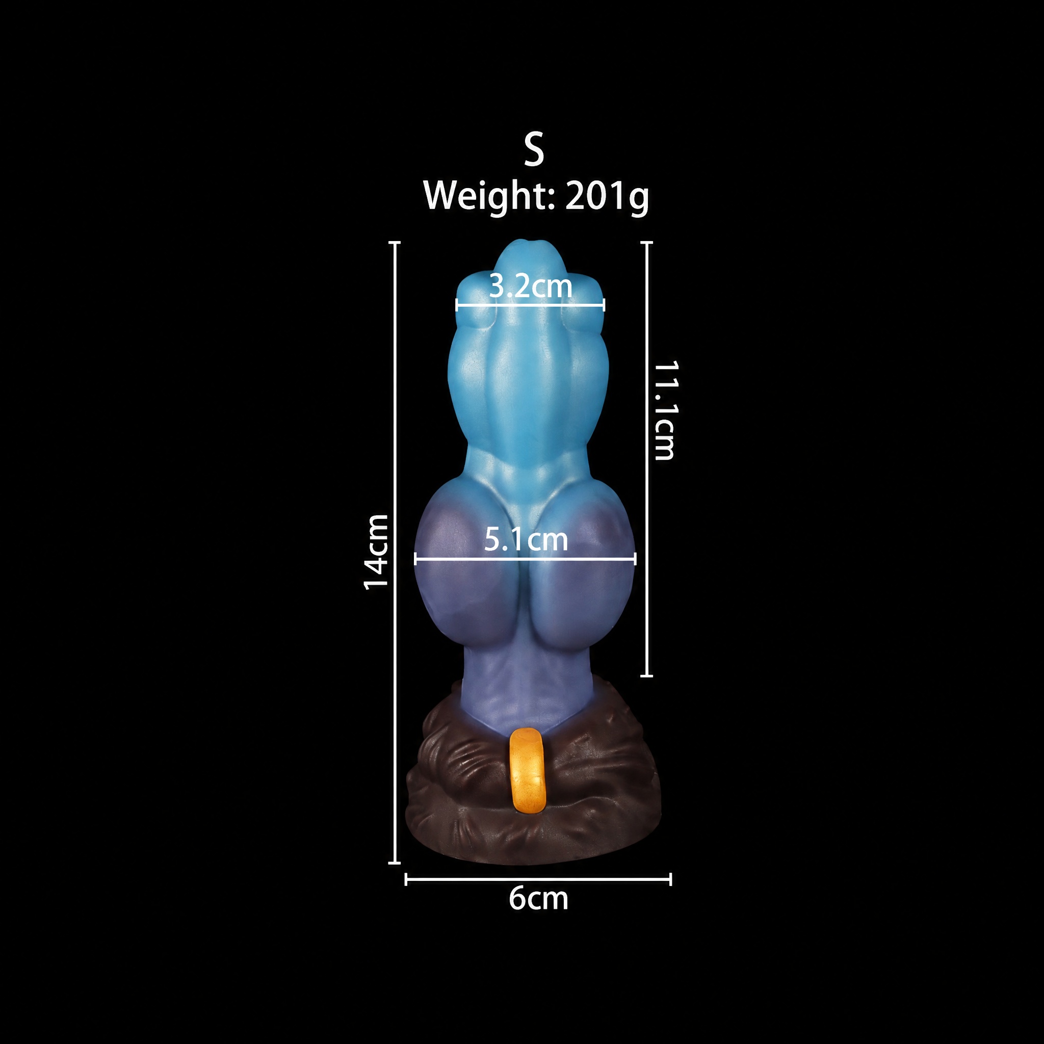Mythic Werewolf King Silicone Fantasy Dildo - S - image 10