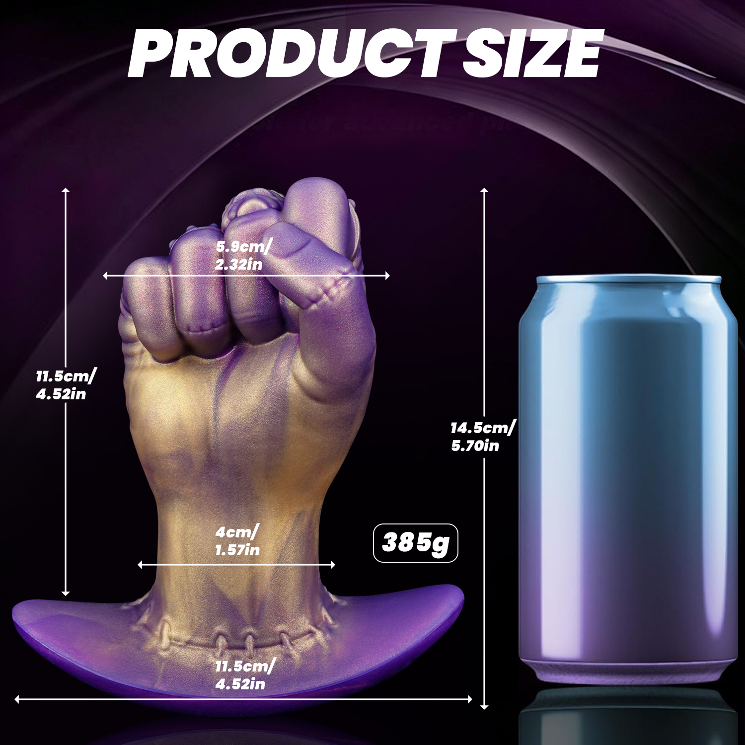 Vibrating Fist Butt Plug - image 11