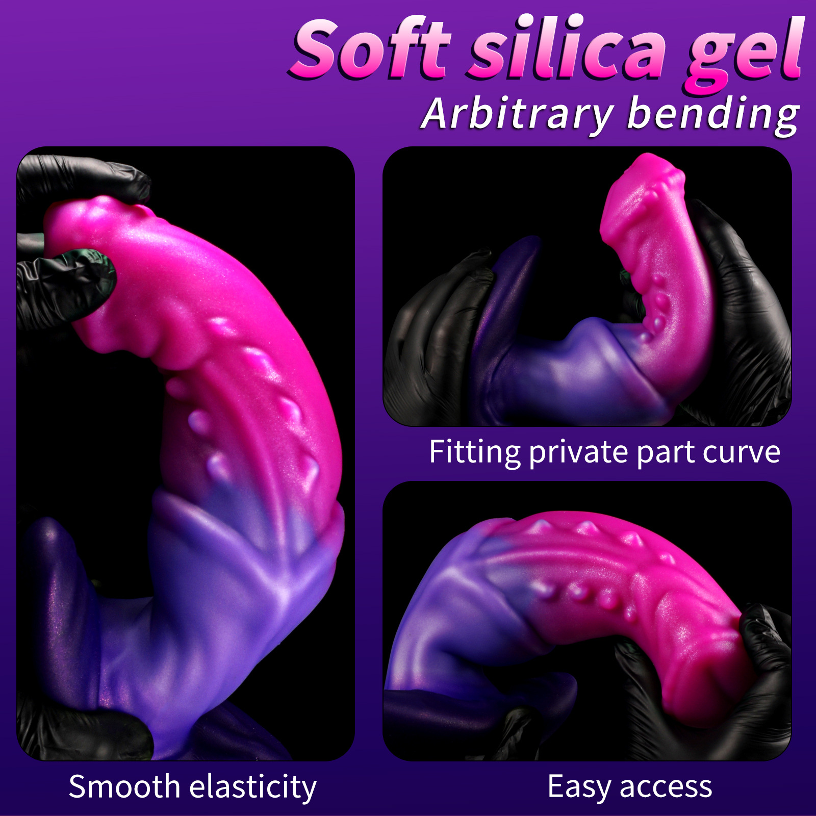 Starlight Nebula Fantasy Silicone Dildo - image 6