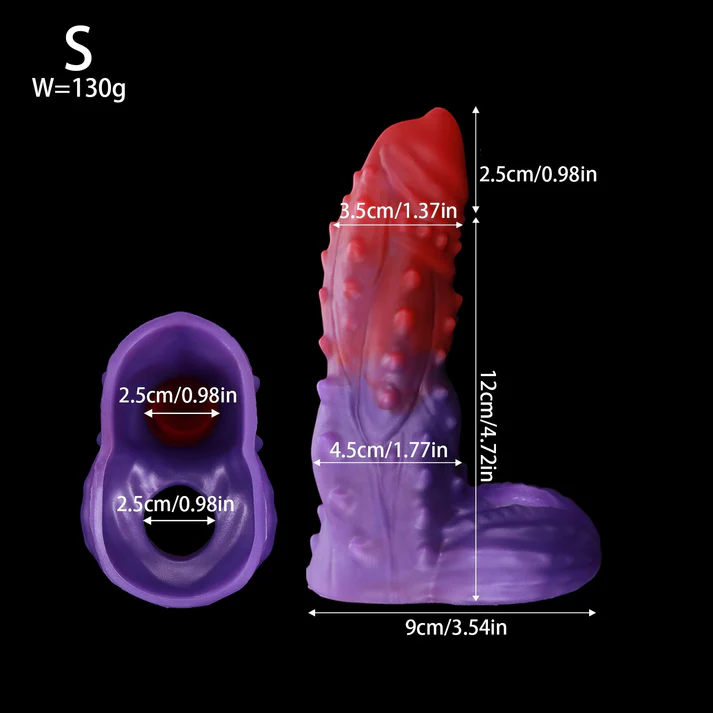 Tentacle Texture Penis Sleeve - S - image 6