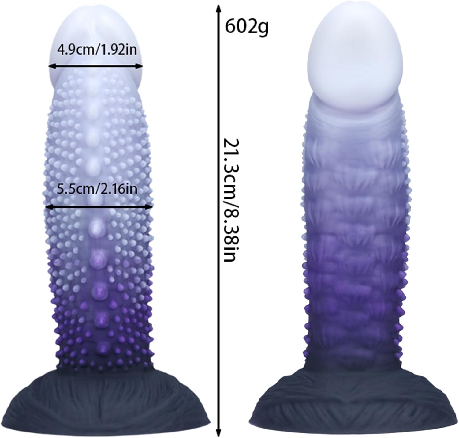 Spiky Monster Fantasy Dildo - M - image 10