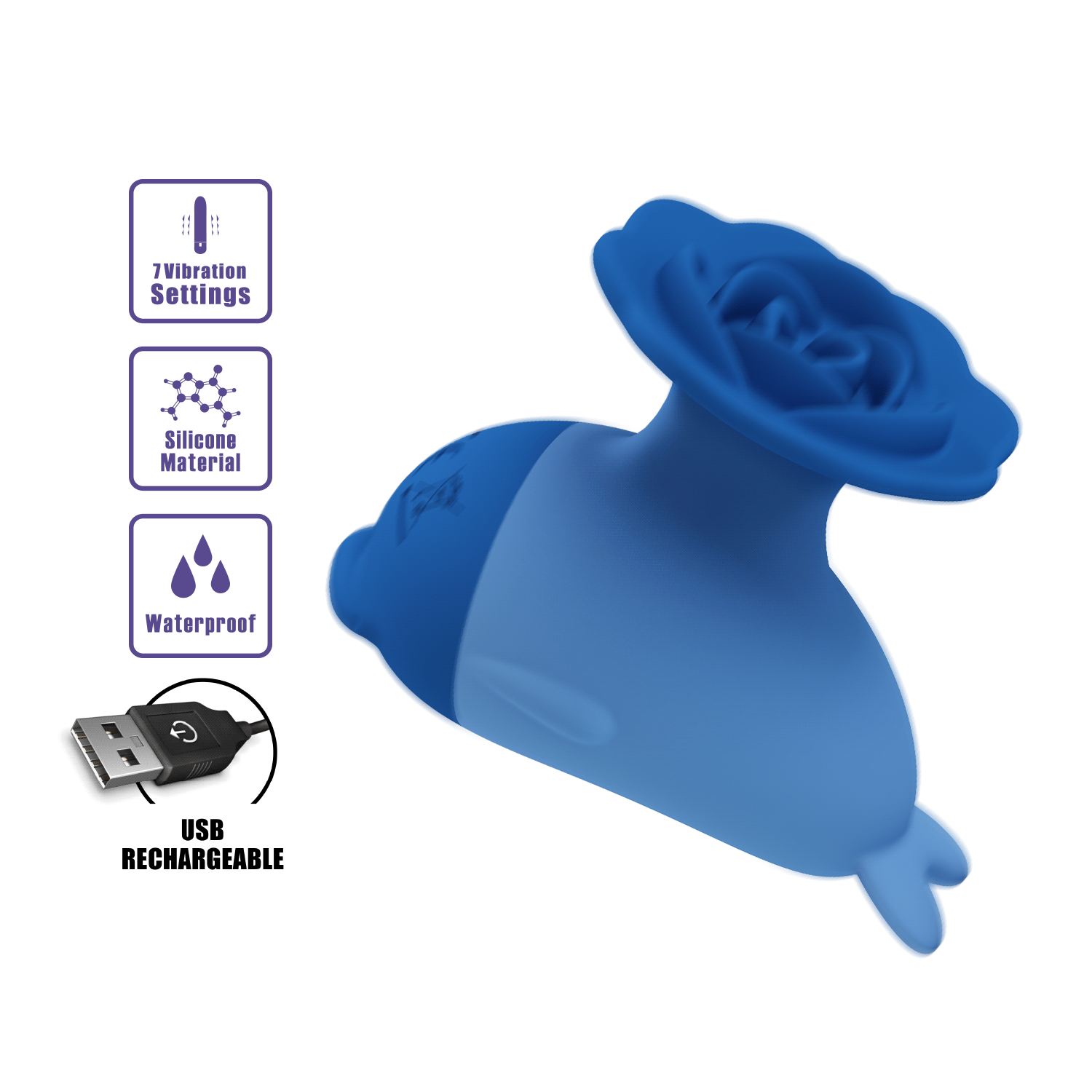 Slim Mini Vibrator with One-Button Control - image 5