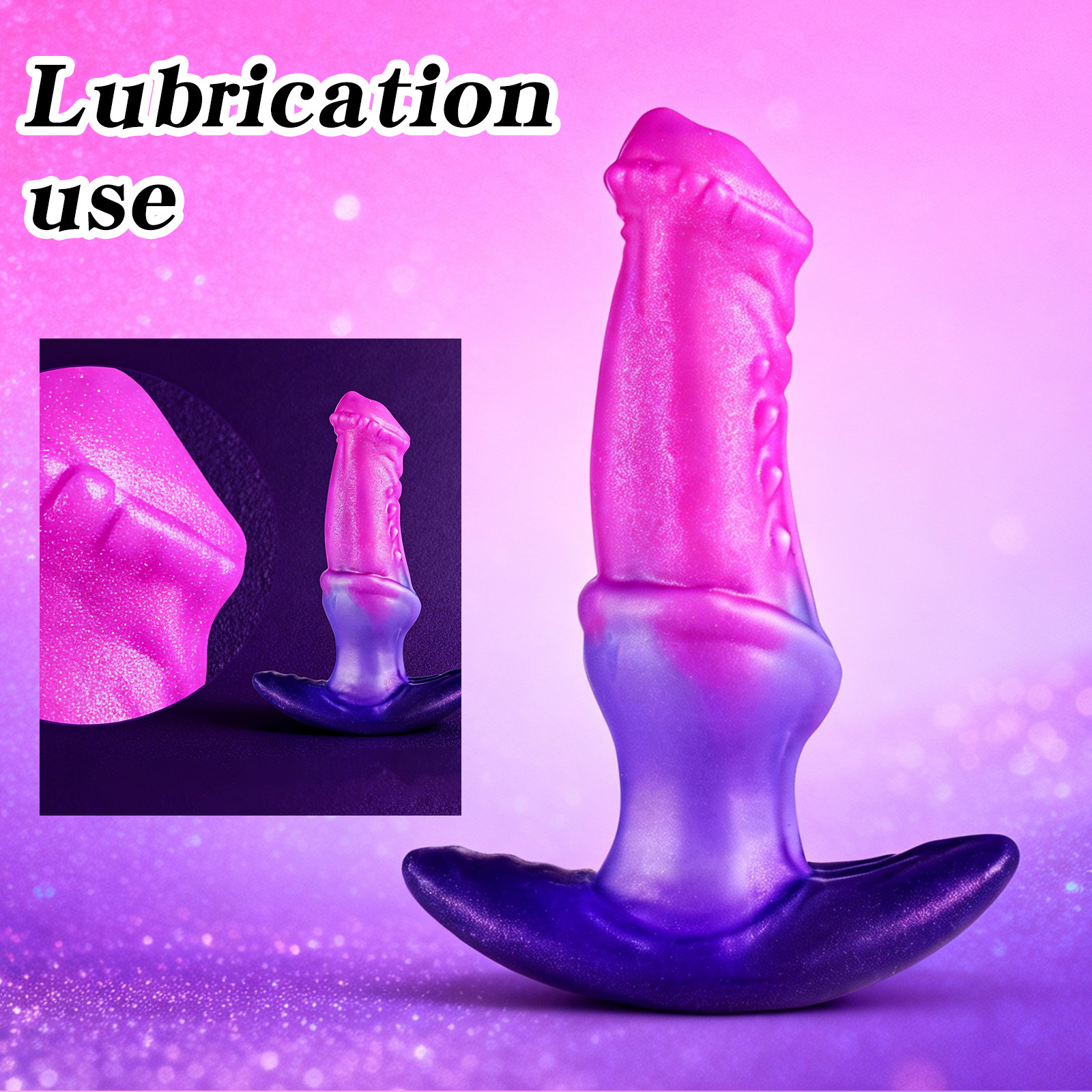 Starlight Nebula Fantasy Silicone Dildo - image 1