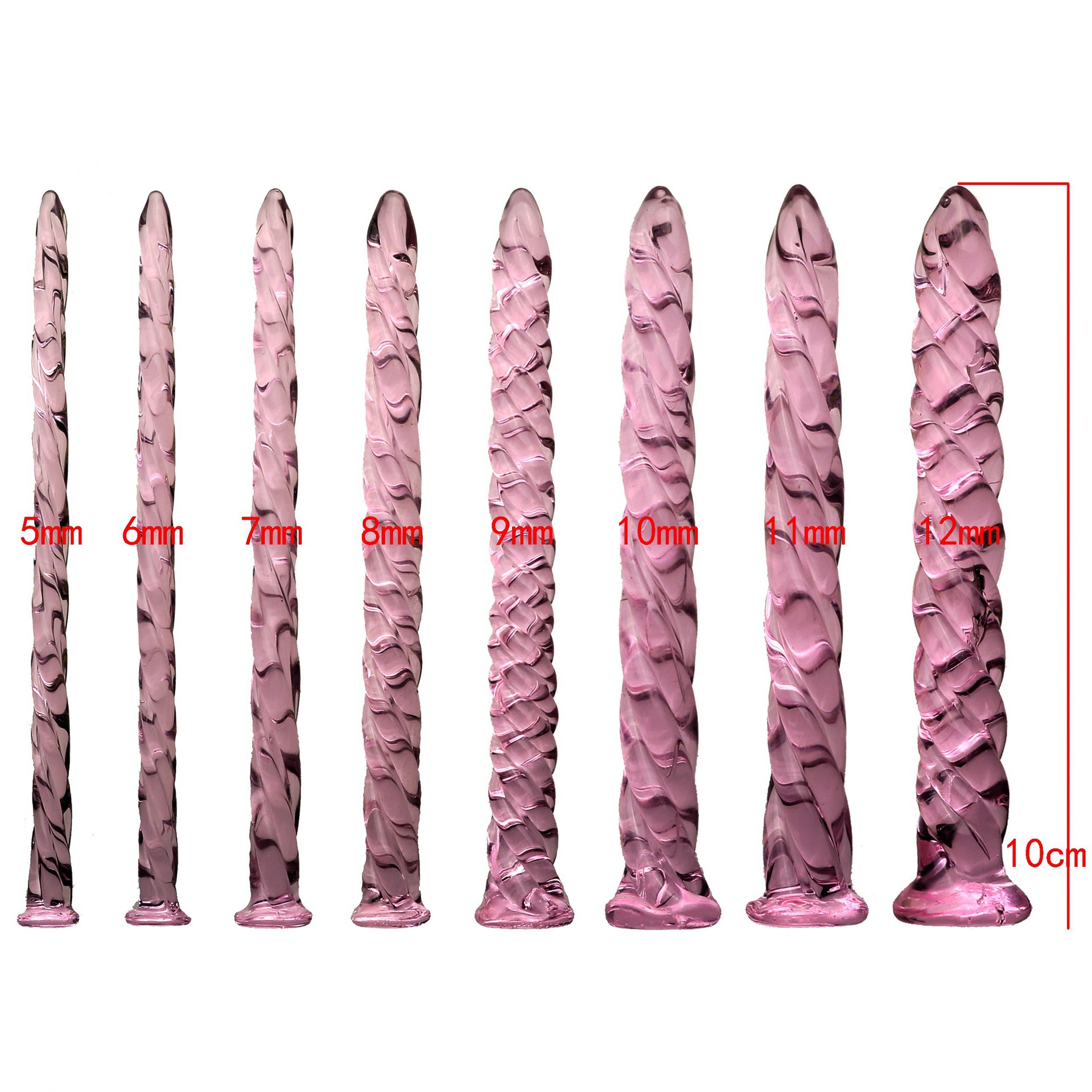 Light Pink Glass Urethral Catheter - image 2