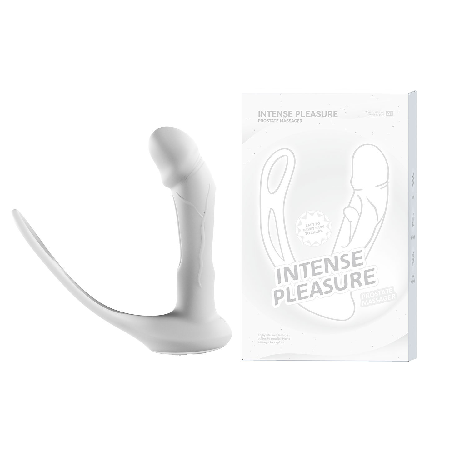 Veyra PulseTap Prostate Massager - White - image 7